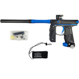 Empire Mini GS Paintball Marker Black Dark Blue Dust w 2 PC Barrel