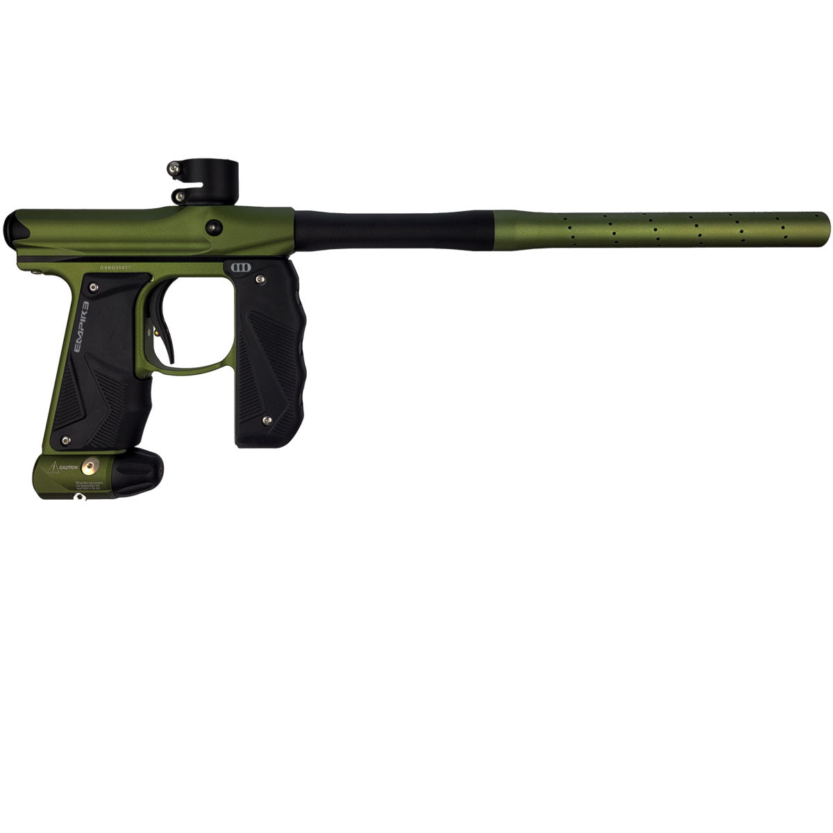 Empire Mini GS Paintball Marker Olive Black Dust w 2 PC Barrel