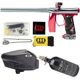 Invert Mini Paintball Gun - Polished Red/Grey Special Edition Package D