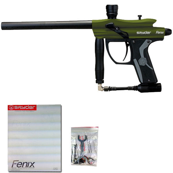 Kingman Spyder Fenix Paintball Gun Olive Green