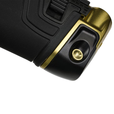 Planet Eclipse Ego LV2 Paintball Marker Black Gold asa close view