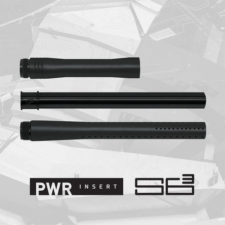 Planet Eclipse GTek 180R Midnight paintball marker PWR insert and S63 graphic