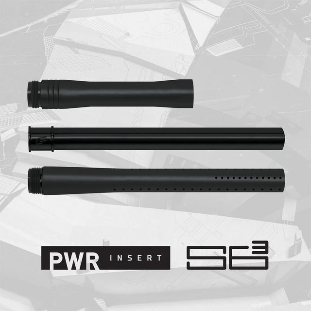 Planet Eclipse GTek 180R Midnight paintball marker PWR insert and S63 graphic