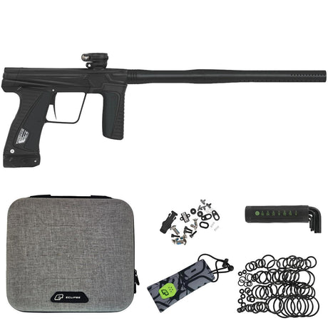 Planet Eclipse GTek 180R Midnight paintball marker with case and accesssories
