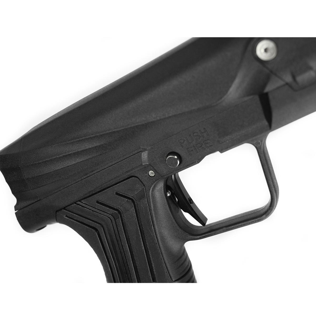 Planet Eclipse Etha 3M Paintball Marker Black safety close up