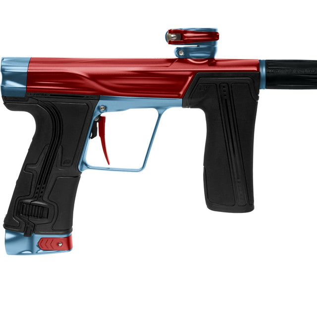 Planet Eclipse Geo R5 Redemption Red Electric Blue body close up