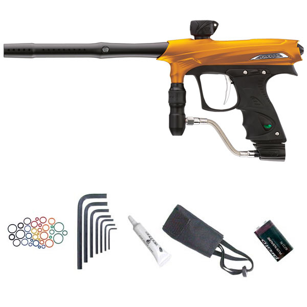 Proto Rail Paintball Marker - Orange Dust