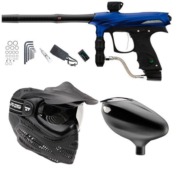Proto Rail Paintball Marker Combo - Blue Dust