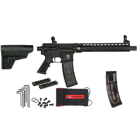 First Strike T15 Prime Paintball Marker with hex keys, spare parts, spare magazine and barrel cover