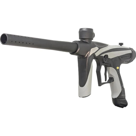 Tippmann Vantage Paintball Marker Gray Black semi auto entry level on a white background left side angle