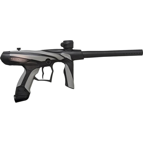 Tippmann Vantage Paintball Marker Gray Black semi auto entry level on a white background right side