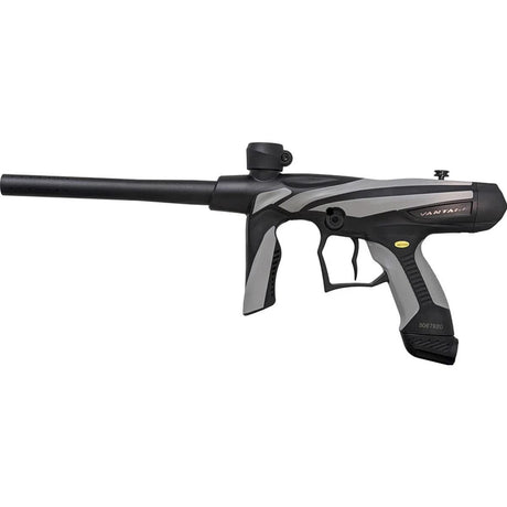 Tippmann Vantage Paintball Marker Gray Black semi auto entry level on a white background left side