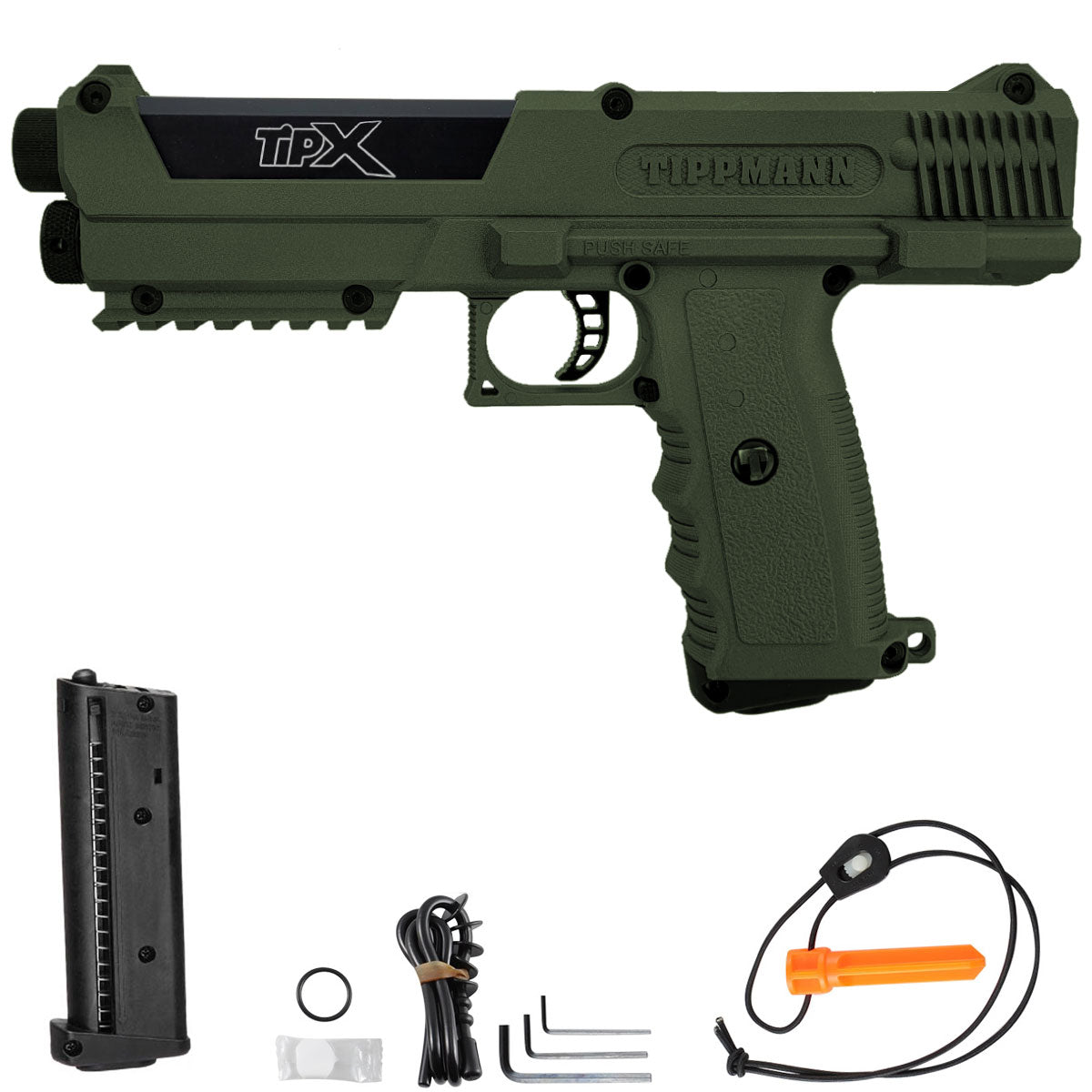 Tippmann TiPX Paintball Pistol Army Green