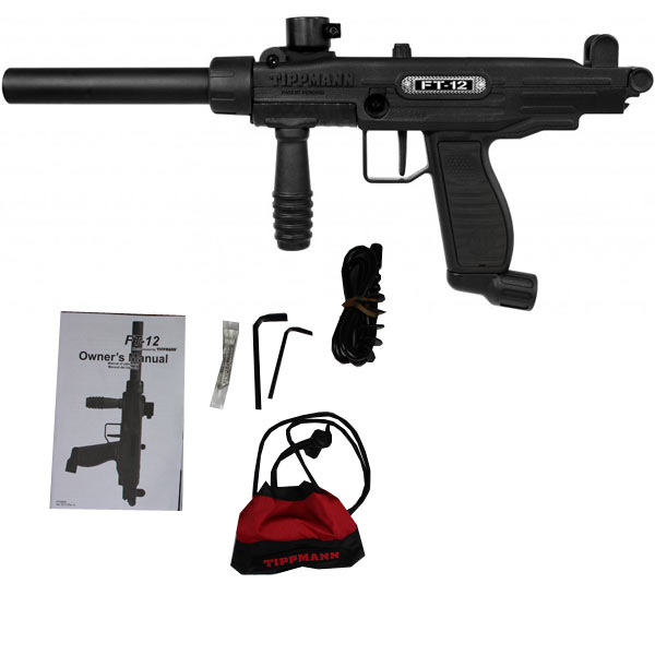 Tippmann FT-12 Flip Top Paintball Marker Black