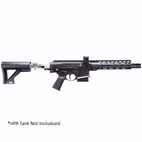 T4E TC68 Full Auto Paintball Rifle Black with compressed air tank