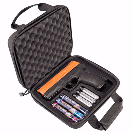 Umarex P2P Secure 68P Pepper Defense kit in open case