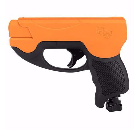 Umarex P2P HDP 50 Gen 2 Compact Pistol .50 Caliber Orange black side view