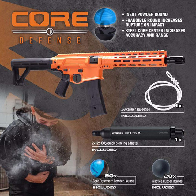 P2P Defensor 68C Full Auto Rifle with accessories