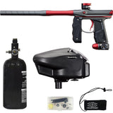 Empire Mini GS Paintball Marker Grey / Red Dust w 2 PC Barrel Rookie Package