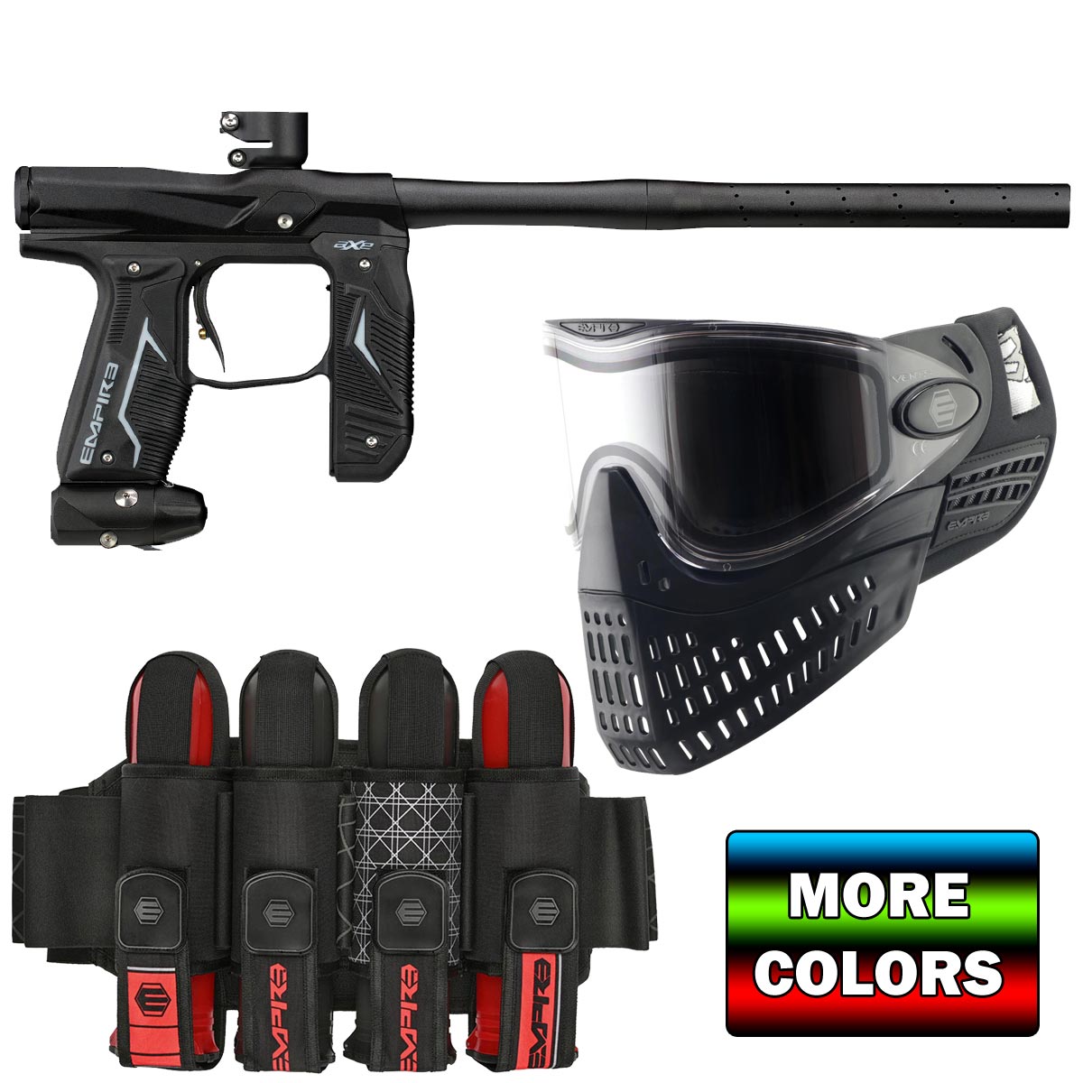 Empire Axe 2.0 Bundle w/Compressor Harness and E-Vent Goggle