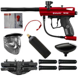 Spyder Victor Paintball Starter Package Red Gloss