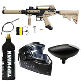 Tippmann Cronus Tactical Paintball Marker Tan CO2 Package Kit