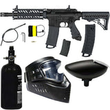 tippmann t15 black with mags, tank, goggle and hopper