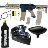 Tippmann TMC black tan with mags, co2 tank, goggle and hopper