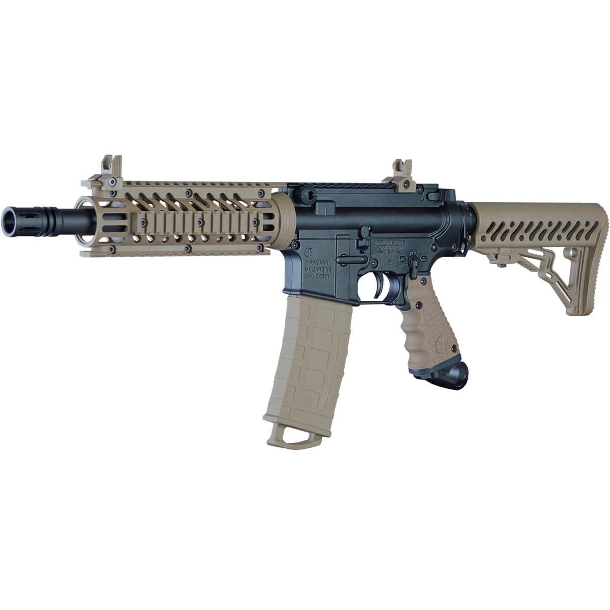 Angle Tippmann TMC Mag Fed Paintball Marker Tan
