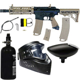 tippmann t15 black tan with mags, tank, goggle and hopper