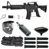 Tippmann US Army Alpha Black Elite Electronic Paintball Rookie Package