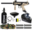 Tippmann Cronus Paintball Gun Rookie Package Tan / Black