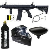 Tippmann Stormer Elite Dual Feed Paintball Marker Black CO2 Package