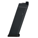 GLOCK G19X MOS GBB FBB Airsoft Pistol magazine with gas blowback full blow back magazine side view on a white background.