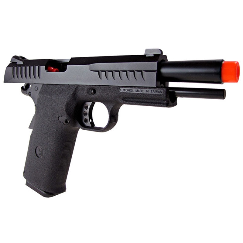 KJW KP-08 1911 Full Metal Gas Blow Back Airsoft Pistol Black