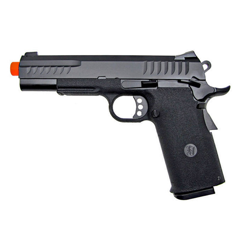 KJW KP-08 1911 Full Metal Gas Blow Back Airsoft Pistol Black