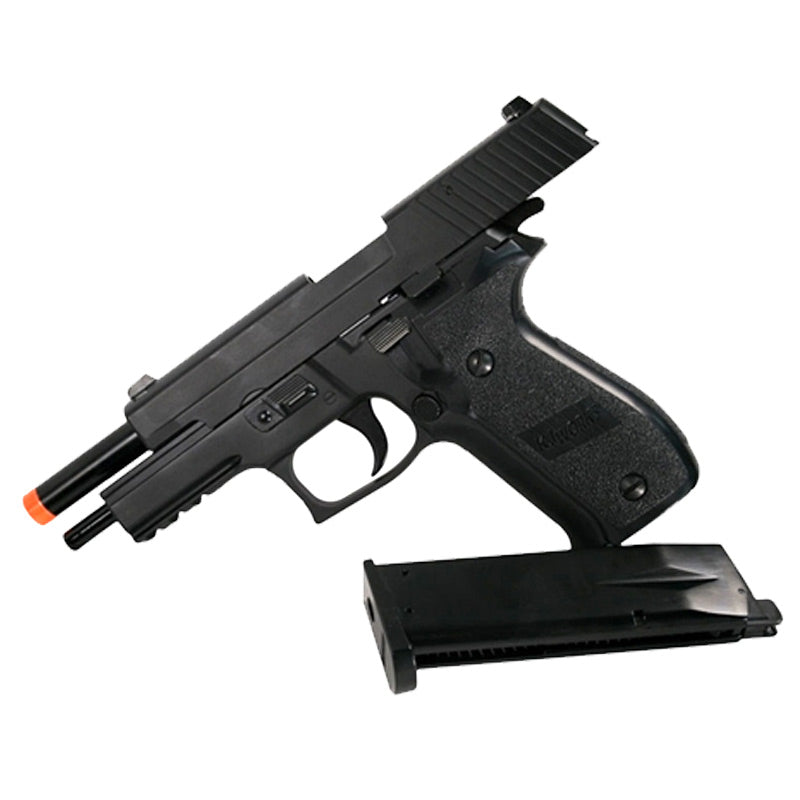 KJW KP-01 Full Metal Gas Blow Back Airsoft Pistol Black