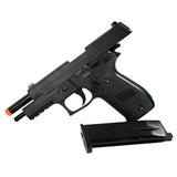 KJW KP-01 Full Metal Gas Blow Back Airsoft Pistol Black