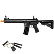 Elite Force BR4 AEG Airsoft Rifle in black with battery and charger