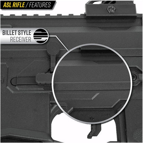 Valken ASL Series AEG HI Velocity Mod-L Airsoft Rifle Desert Tan