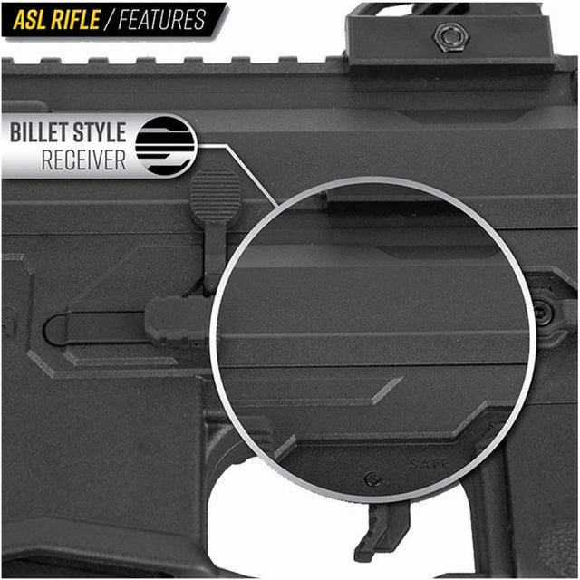 Valken ASL Series AEG HI Velocity Mod-L Airsoft Rifle Desert Tan