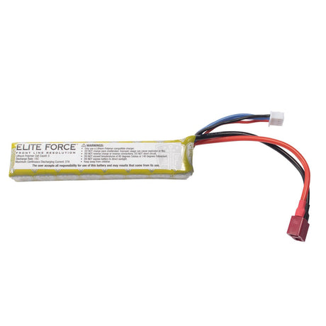 Elite Force 11.1V Lipo 900 MAH 15C Stick Battery with Deans Wired Female Connector