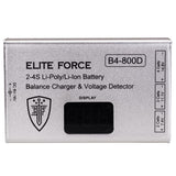 Elite Force battery balance charger and voltage detector on a white background