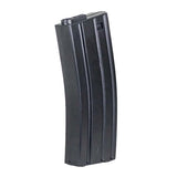 Angled view Elite Force M4 M16 140 Round Mid Cap Airsoft Magazine Black