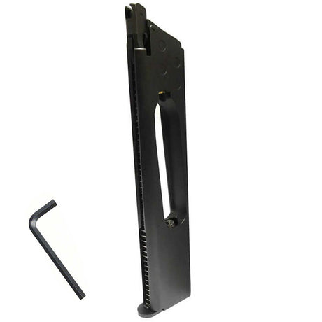 Elite Force 1911 Extended Airsoft CO2 Magazine 27-Round Capacity Full Metal
