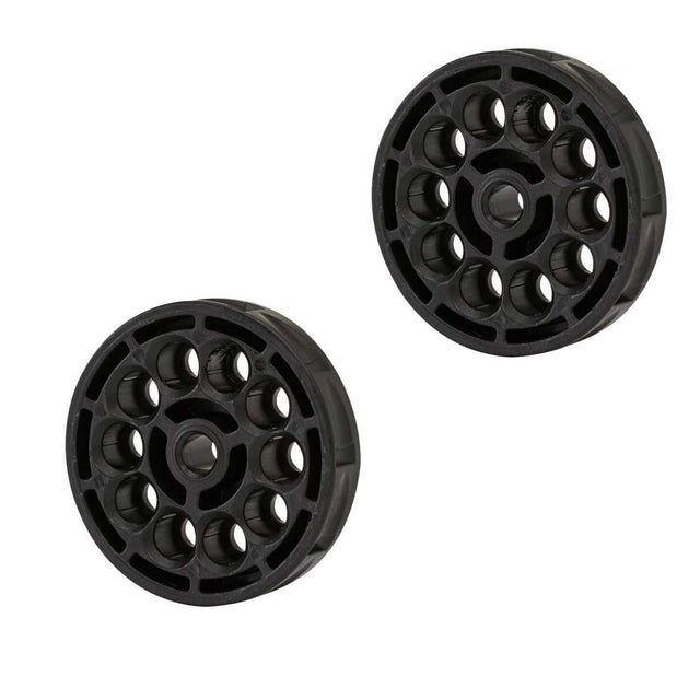 Elite Force H8R Airsoft Revolver Magazines - 10 Round 2 Pack back view