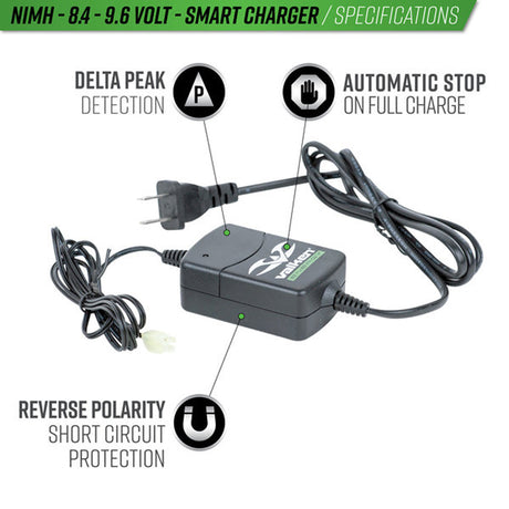 Valken Energy NiMH Smart Charger 8.4V-9.6V