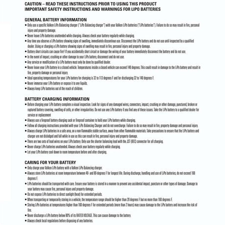 Valken Energy Digital Display 2-3 Cell Li-Ion/LiPo Smart Charger USA