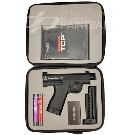 PepperBall TCP Pistol Ready to Defend Kit Black