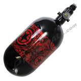 G.I. Sportz 68 ci 4500 psi Carbon Fiber Compressed Air Paintball Tank Herald Red *02-2013 Hydro*